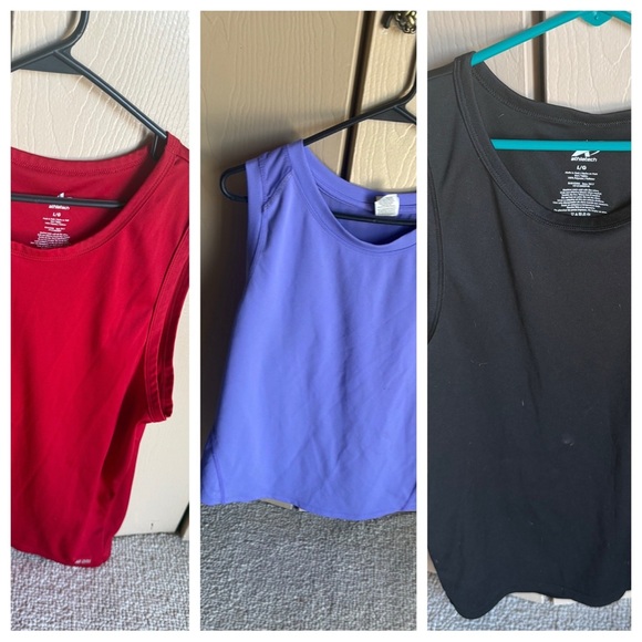 LOT OF 3 Workout Exercise Tank Tops - Picture 1 of 6